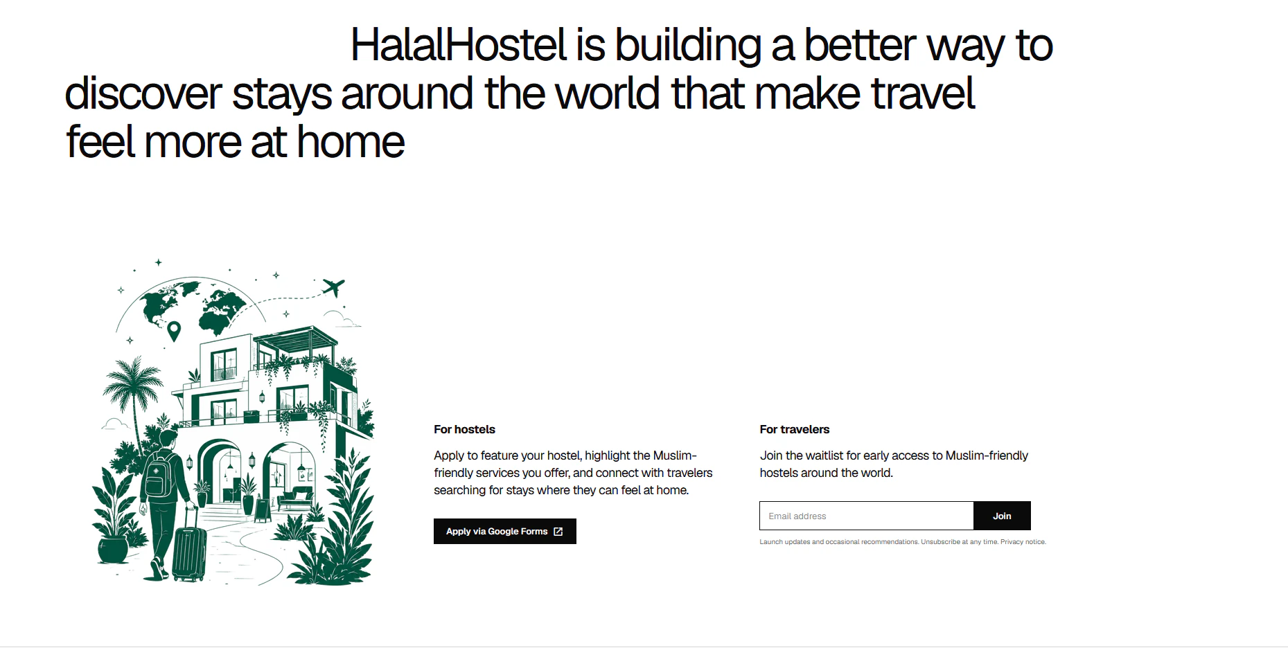 HalalHostel archived project thumbnail