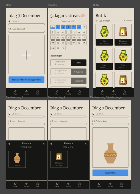 Water plant app (Uni project) archived project thumbnail